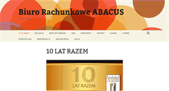 Desktop Screenshot of biuroabacus.eu