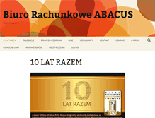 Tablet Screenshot of biuroabacus.eu